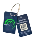 Pingable Metal Luggage Tag