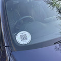 Pingable Car Sticker — Contact the Owner, Privately